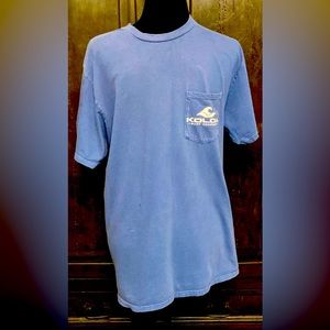 Unisex Kolor Surf Company blue. T-Shirt- medium